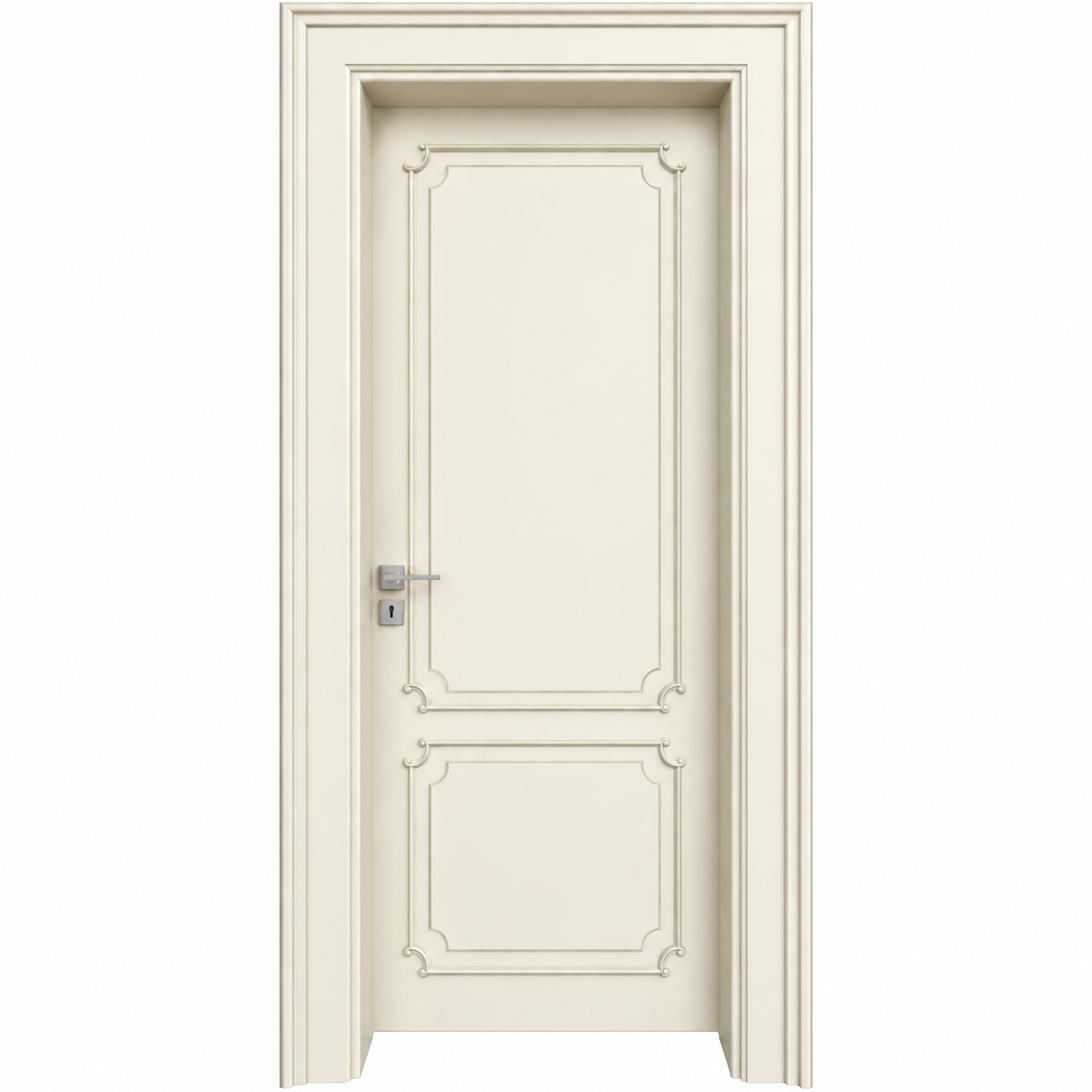 BY-5015V Porte intérieure Laqué Vitrée